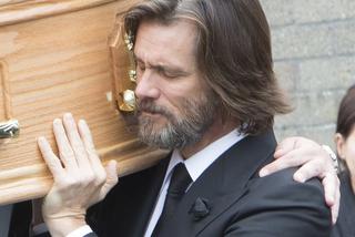 Jim Carrey na pogrzebie byłej partnerki