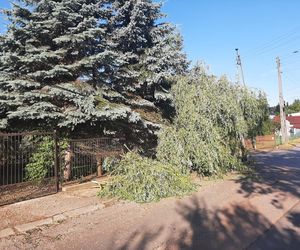 Burza w Świętokrzyskiem