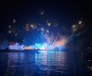 Małopolskie Królewskie Widowisko na Wiśle w ramach 24. Parady Smoków