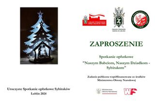 Lublin - Spotkanie Opłatkowe Sybiraków [AUDIO]