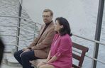 M jak miłość po wakacjach. Dariusz Hoffman (Mateusz Rusin), Kinga (Katarzyna Cichopek)