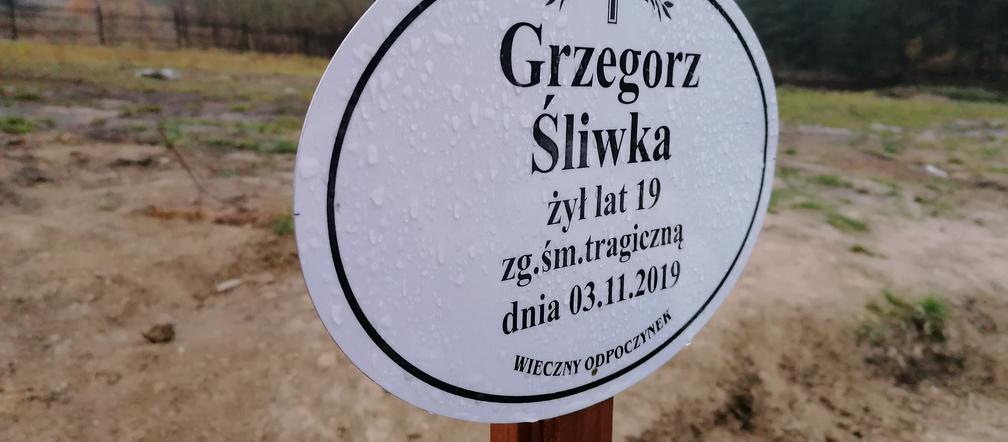 Tak wygląda grób młodego piłkarza spod Olkusza