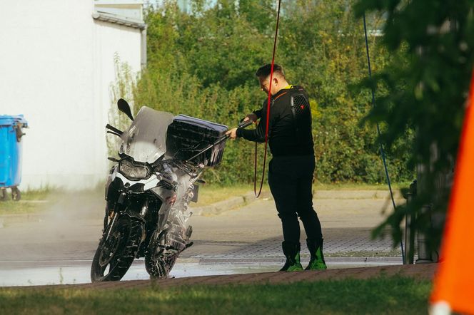 Minister Jakub Stefaniak odpicował sobie maszynę