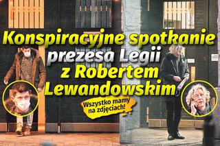 Robert Lewandowski i Dariusz Mioduski na TAJNYM spotkaniu. O czym rozmawiali? SZOKUJĄCA teoria [ZDJĘCIA PAPARAZZI]