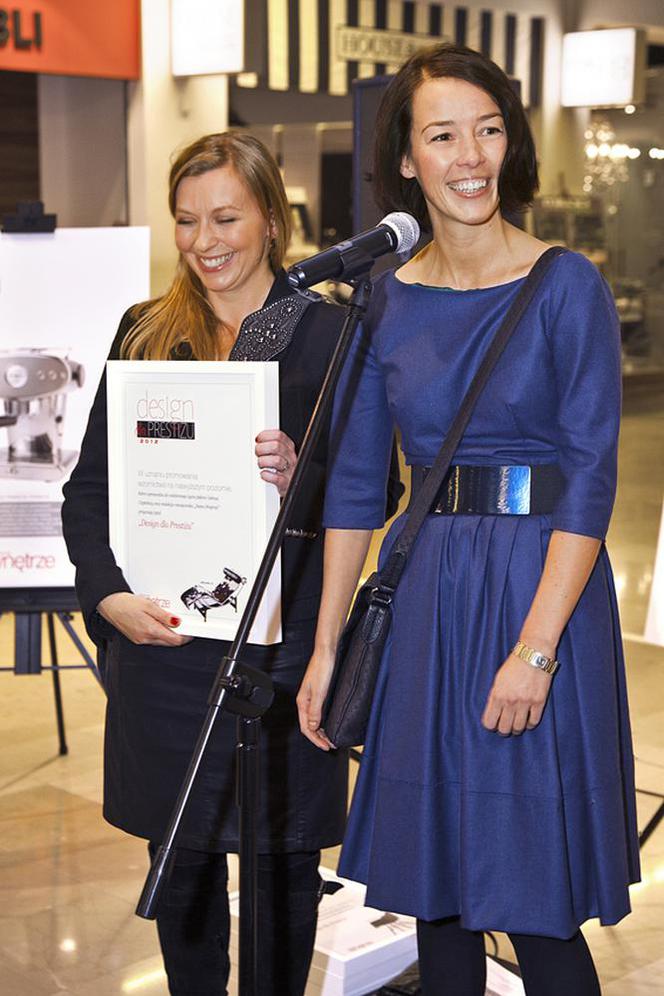 Agnieszka Kita-Ambroży i Katarzyna Pawluśkiewiczz D.O.M. Concept Store, dystrybuującego markę Cassina