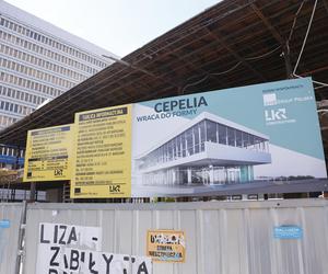 Remont pawilonu Cepelii w Warszawie