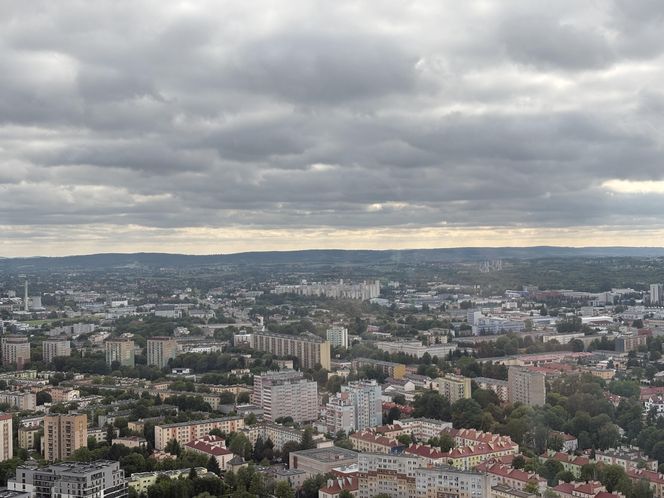Byliśmy 40, piętrze najwyższego budynku mieszkalnego w Polsce. Widok jest niesamowity
