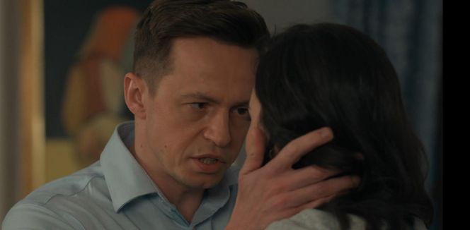 Barwy szczęścia, odcinek 3247. Błażej (Piotr Ligienza), Weronika (Maria Świłpa)