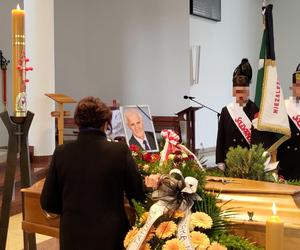 Pogrzeb męża Witek