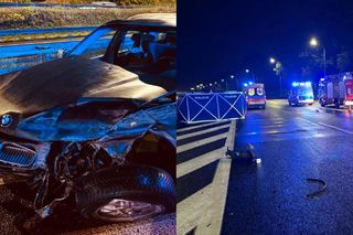 W środku nocy rozbił bmw o bariery. Kierowca nie żyje
