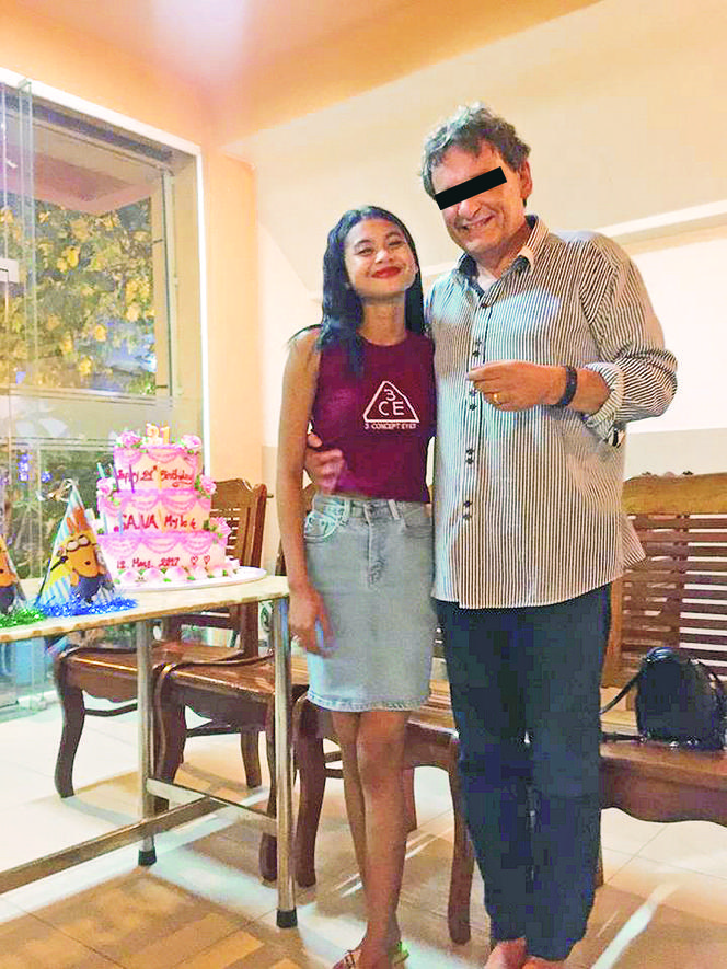 Piotr T. z partnerką