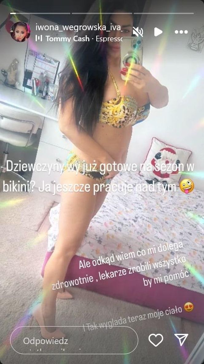 Iwona Węgrowska w bikini. Pokazała smukłą sylwetkę!