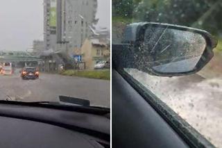 Poranne opady zalały Rzeszów