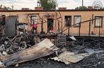 Potężny pożar w Żorach. Seria wybuchów butli gazowych i ewakuacja mieszkańców. Zatrzymano jedną osobę