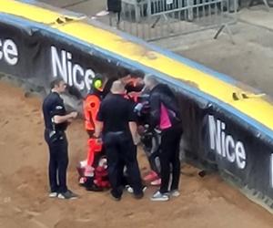 Fatalnie wyglądający wypadek na Grand Prix Polski. Niemiec Kai Huckenbeck przeżył chwile grozy, to dla niego koniec zawodów
