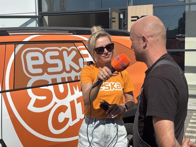 Eska Summer City Olsztyn - wizyta u motoryzacyjnego partnera Dacia Alcar
