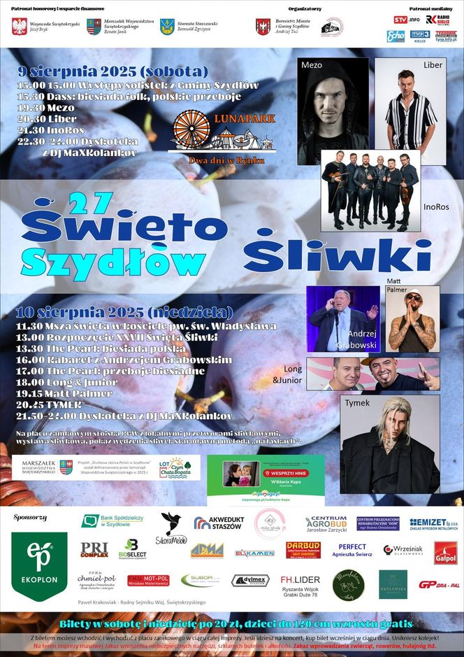 Święto Śliwki w Szydłowie