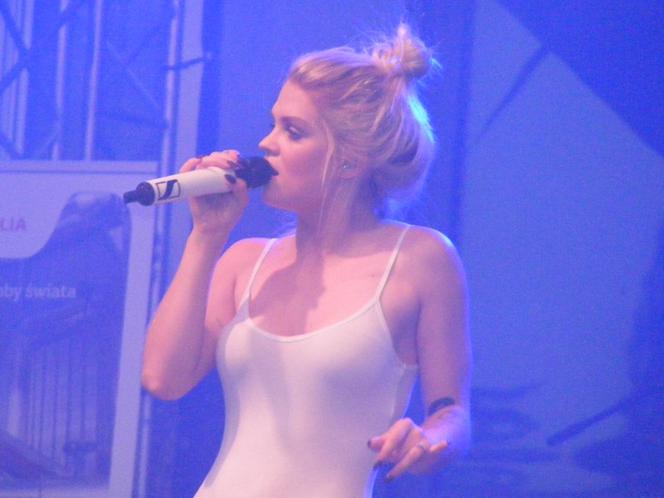Koncert Margaret w parku koło Areny w Poznaniu