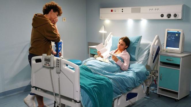 Barwy szczęścia odc. 2395. Witek (Witold Sosulski), Michalina (Anna Pentz)