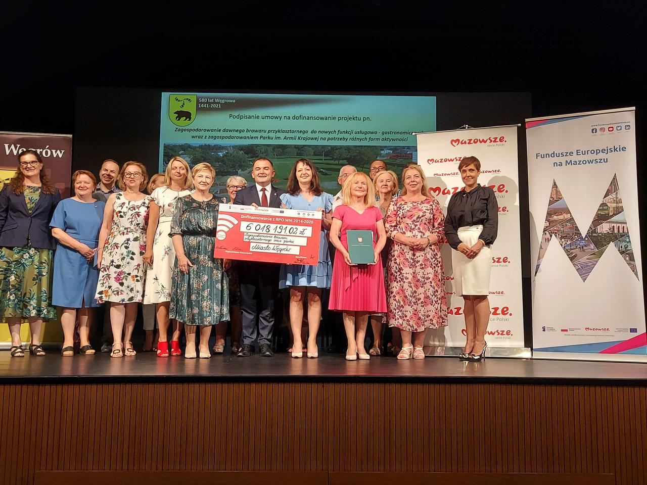 Węgrowski park wypięknieje 