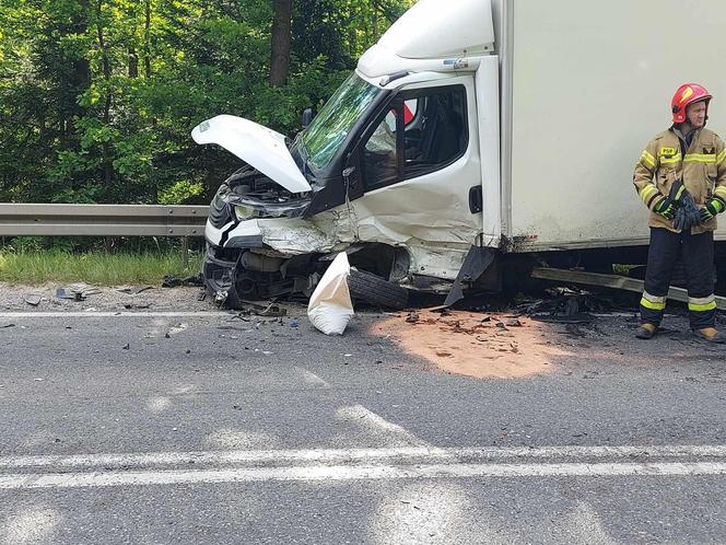 Starachowice. Wypadek ulica Ostrowiecka 