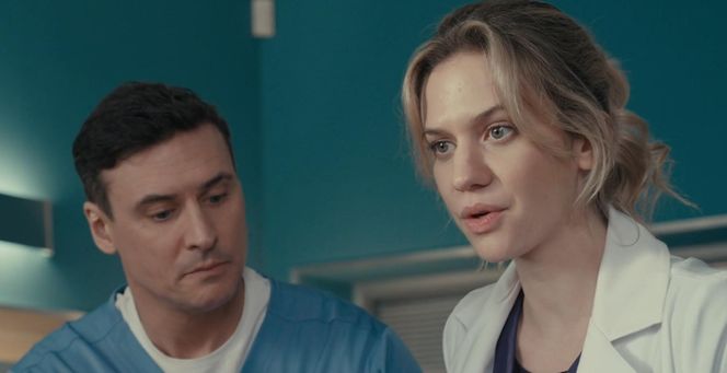 	Na dobre i na złe odc. 958. Gloria (Aleksandra Grabowska), Krzysztof Radwan (Mateusz Damięcki)