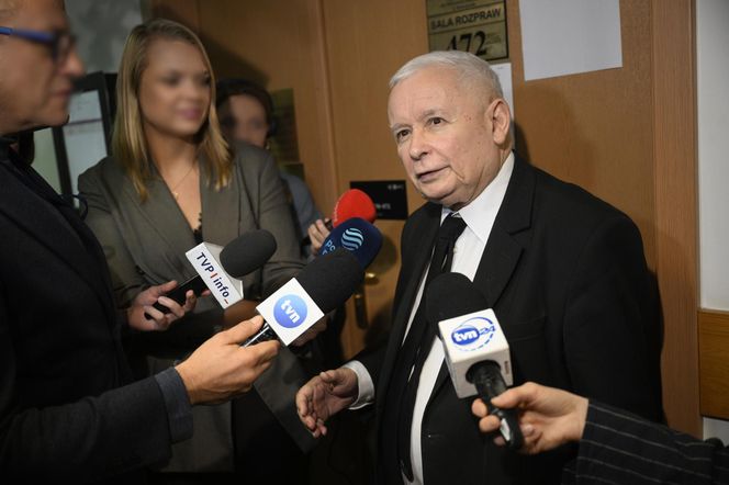 Kaczyński spotkał się z Brejzą przed sądem