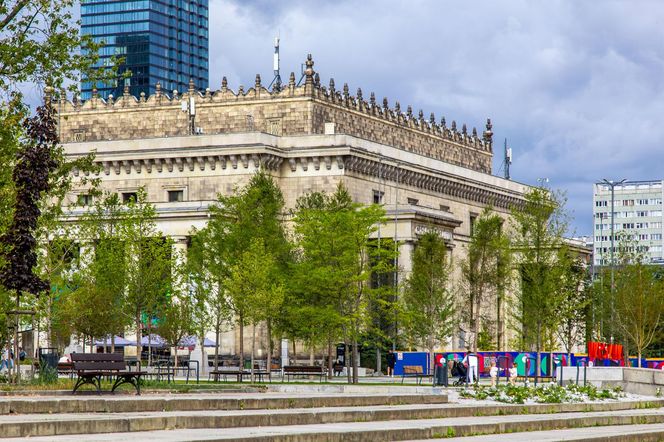 Plac Centralny Warszawa, sierpień 2025