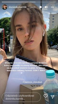 Dominik Kachlik, Franka z M jak miłość na planie filmu 