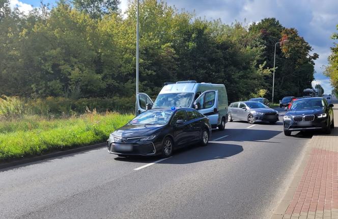 Przestępcy zatrzymani na drodze w okolicach Strykowa