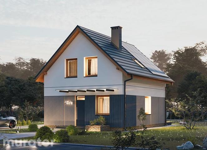 Dom do 70m2 bez pozwolenia - zdjęcia. Zobacz najlepsze projekty z kolekcji Muratora