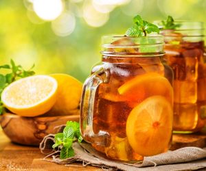 Mrożona herbata - przepis na cytrynową ice tea