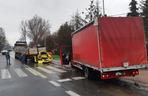 Wypadek na DK 8 w Cieszycach