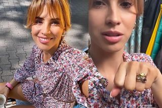 M jak miłość. Pierścionek Kamy wzbudza sensację na planie! To zaręczynowy od Marcina? - ZDJĘCIA