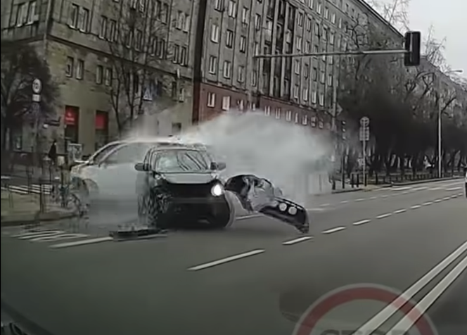 Wypadek na ul. Bitwy Warszawskiej 1920 r w Warszawie