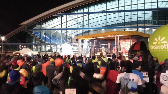 Mroźna i nocna Dycha do Maratonu