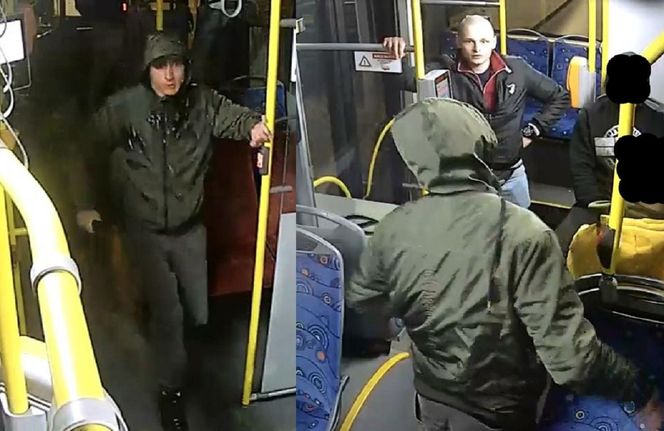 Awantura w autobusie. Użyli siekiery i gazu, policja opublikowała ich wizerunki