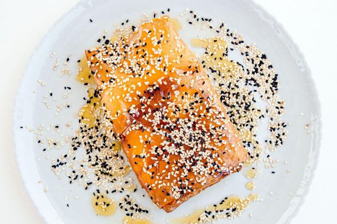 pieczona feta