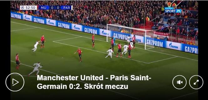 Manchester United - PSG skrót