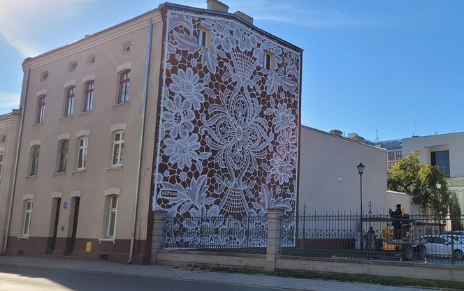 Nowy mural na ulicy Włókienniczej w Łodzi