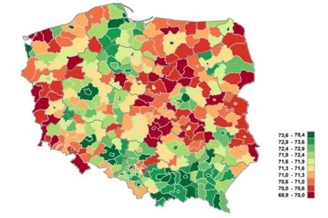 Gdzie Polacy żyją najdłużej? Oto lista 10 powiatów