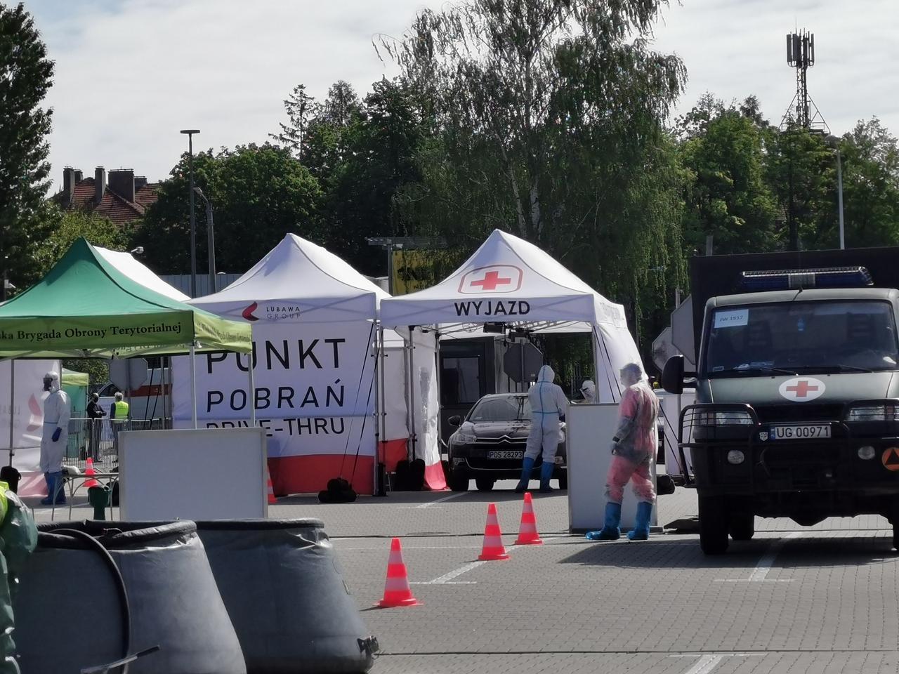 Ognisko koronawirusa w powiecie ostrzeszowskim! Będą kolejny testy w mobilnym punkcie!