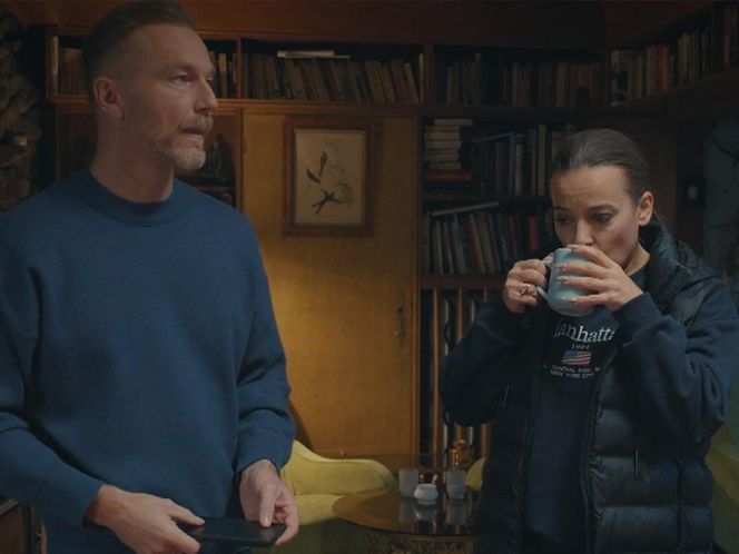 M jak miłość, odcinek 1849: Magda (Anna Mucha), Andrzej (Krystian Wieczorek)