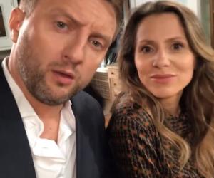 M jak miłość na planie. Ewa Kalinowska (Anna Kerth), Bartek (Arkadiusz Smoleński)