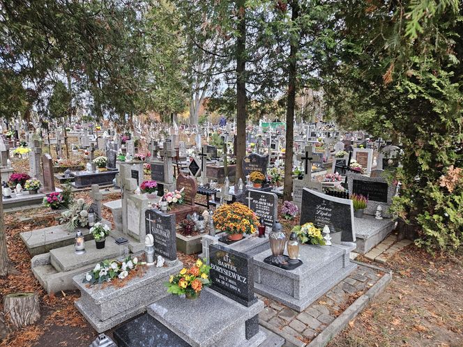 "Wzgórze Anielskie" na Cmentarzu Farnym w Białymstoku