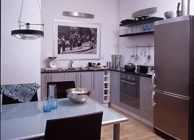 Duża kuchnia - dobry projekt i realizacja