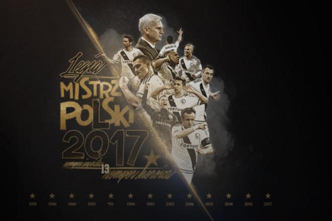 Legia Warszawa -  Mistrzem Polski!
