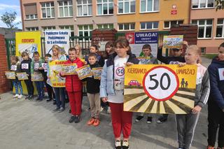 Happening Kierowco! nie polujemy na zebrach!