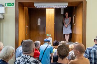 Winda pater noster w Katowicach