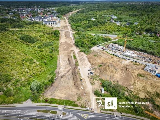 Budowa Trasy Północnej w Szczecinie